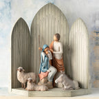 The Christmas Story Complete Large-scale 6-piece Nativity Set