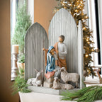 The Christmas Story Complete Large-scale 6-piece Nativity Set