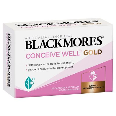 Blackmores conceive well gold viên uống tăng khả năng thụ thai