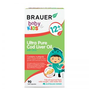 Brauer baby kids ultra pure cod liver oil with dha1